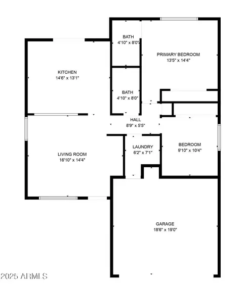 Floorplan - 43556 W Colby Dr, Maricopa, AZ 85138 photo 1 of 1