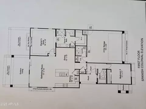 Floorplan - 5844 S Tobin --, Mesa, AZ 85212 photo 1 of 1