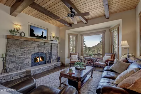 Living - 4394 N Eagle Feather Cir, Pine, AZ 85544 photo 3 of 4