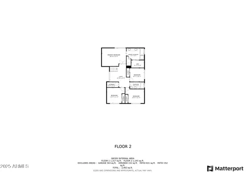 Floorplan - 1165 Erie St, Gilbert, AZ 85295 photo 2 of 6