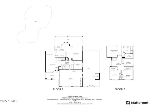 Floorplan - 1165 Erie St, Gilbert, AZ 85295 photo 3 of 6
