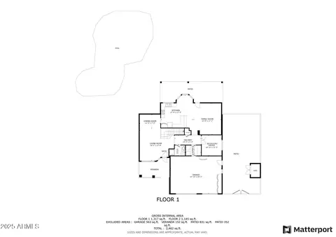 Floorplan - 1165 Erie St, Gilbert, AZ 85295 photo 5 of 6