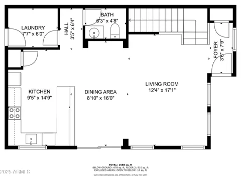 Floorplan - 5828 E Hoover Ave, Mesa, AZ 85206 photo 1 of 1