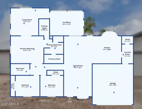 Floorplan - 8027 E Quarterline Rd, Mesa, AZ 85207 photo 1 of 2