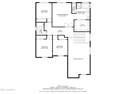 Floorplan - 4098 E Rustler Way, Gilbert, AZ 85297 photo 2 of 6