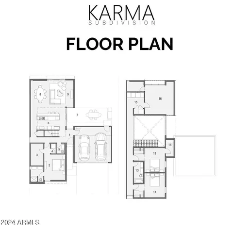 Floorplan - 1328 E Pomelo Grove Ln, Phoenix, AZ 85014 photo 2 of 2