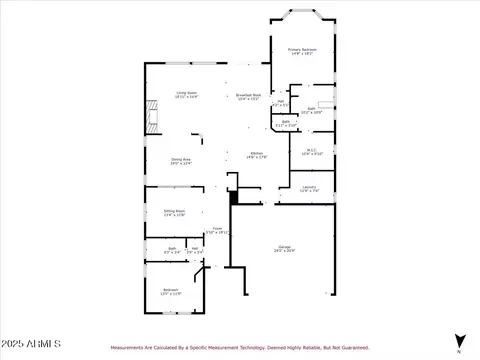 Floorplan - 4515 E Rakestraw Ln, Gilbert, AZ 85298 photo 1 of 2