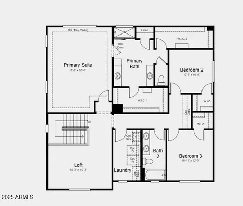Floorplan - 7826 E Quartet Ave, Mesa, AZ 85212 photo 2 of 2