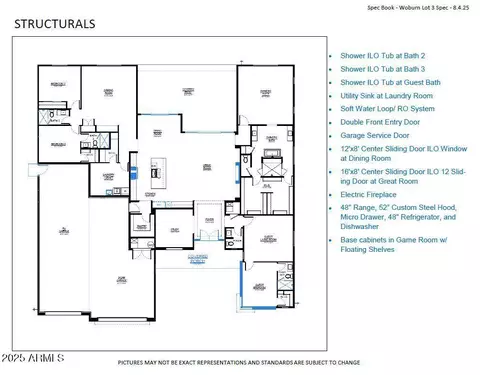 Floorplan - 610 E Woburn Ln, Phoenix, AZ 85085 photo 1 of 2