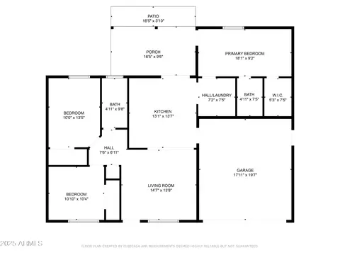 Floorplan - 3437 E Acoma Dr, Phoenix, AZ 85032 photo 1 of 1