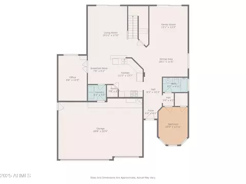 Floorplan - 2417 W Apache Rain Rd, Phoenix, AZ 85085 photo 1 of 3