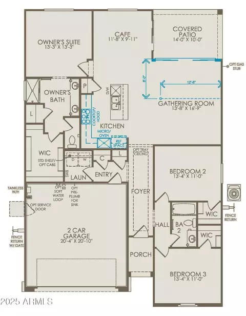 Floorplan - 1272 W Treasure Trl, Apache Junction, AZ 85120 photo 1 of 2