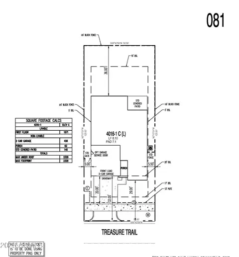 Floorplan - 1272 W Treasure Trl, Apache Junction, AZ 85120 photo 2 of 2