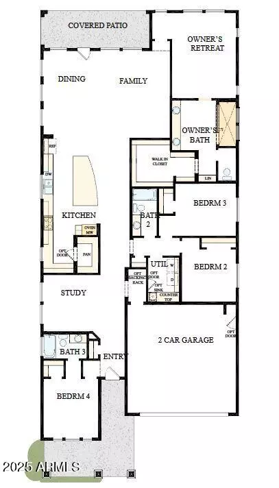 Floorplan - 1956 W Rowel Rd, Phoenix, AZ 85085 photo 1 of 1