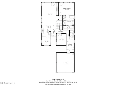 Floorplan - 6014 E Sayan Cir, Mesa, AZ 85215 photo 1 of 3