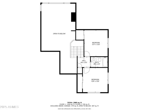Floorplan - 6014 E Sayan Cir, Mesa, AZ 85215 photo 2 of 3