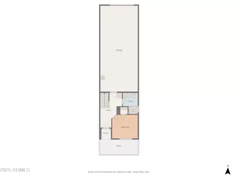 Floorplan - 1847 E Bernie Ln #103, Gilbert, AZ 85295 photo 1 of 3