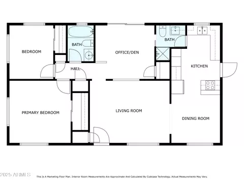 Floorplan - 5455 E Baltimore St, Mesa, AZ 85205 photo 1 of 3
