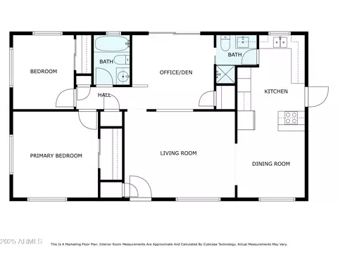 Floorplan - 5455 E Baltimore St, Mesa, AZ 85205 photo 2 of 3