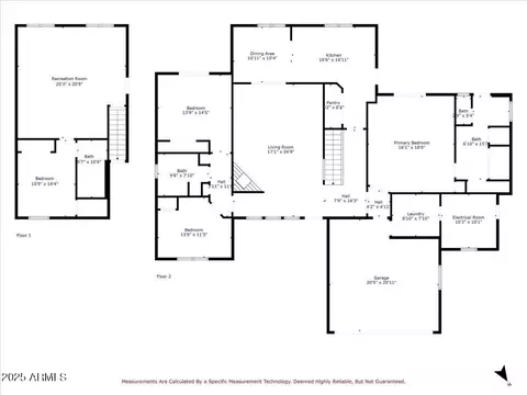 Floorplan - 421 E Terrace Ave, Gilbert, AZ 85234 photo 1 of 1