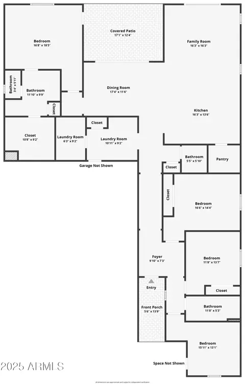 Floorplan - 3907 S 75th Dr, Phoenix, AZ 85043 photo 1 of 1