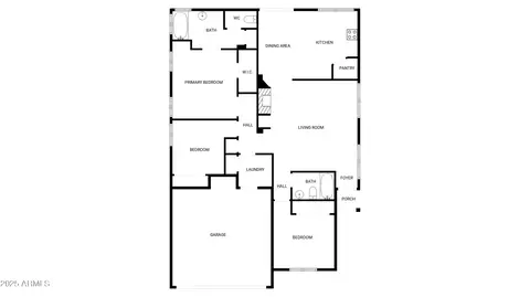 Floorplan - 1488 W Page Ave, Gilbert, AZ 85233 photo 1 of 1