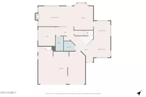 Floorplan - 3618 E Feather Ave, Gilbert, AZ 85234 photo 5 of 6