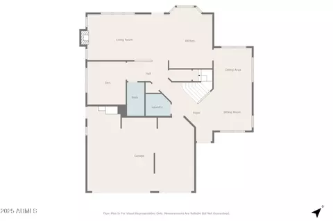 Floorplan - 3618 E Feather Ave, Gilbert, AZ 85234 photo 2 of 6