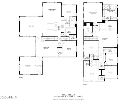 Floorplan - 3749 E Sagebrush St, Gilbert, AZ 85296 photo 1 of 4