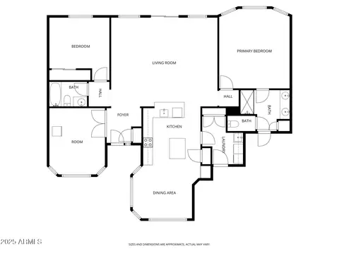 Floorplan - 3544 E County Down Dr, Chandler, AZ 85249 photo 2 of 2