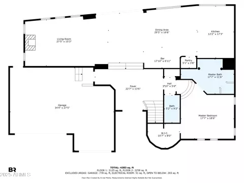 Floorplan - 3675 N 59th Pl, Phoenix, AZ 85018 photo 1 of 3