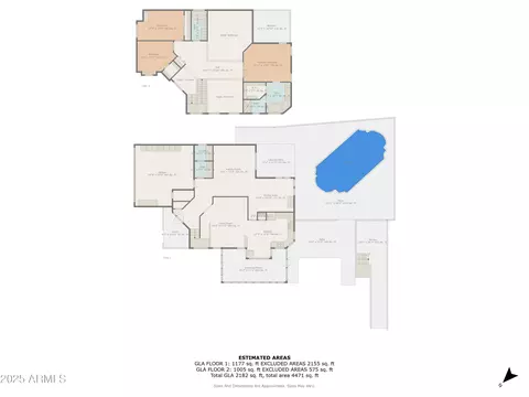 Floorplan - 4715 E Carmen St, Phoenix, AZ 85044 photo 3 of 3