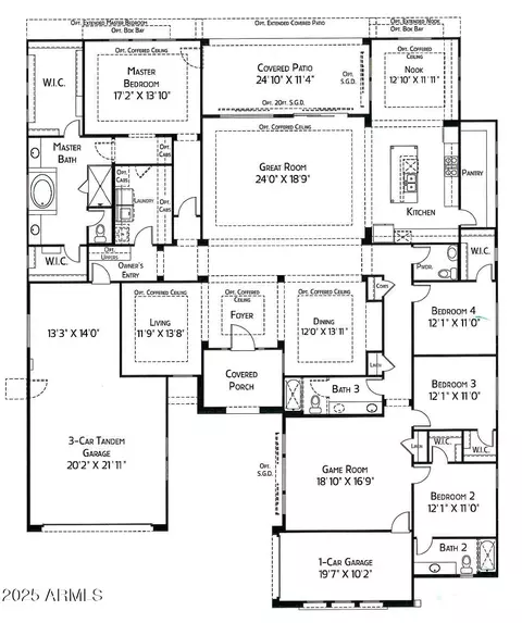 Floorplan - 2072 E Blackhawk Ct, Gilbert, AZ 85298 photo 2 of 2