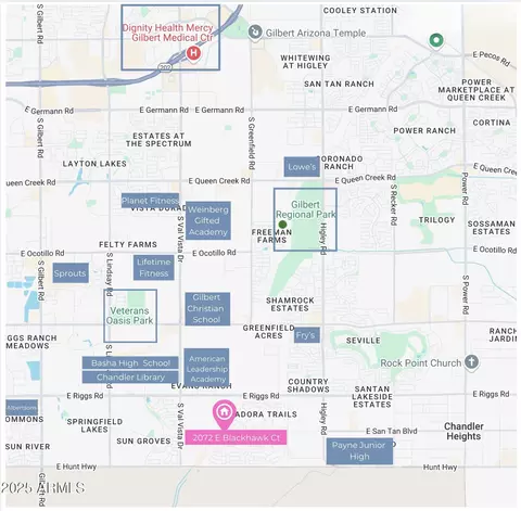 View/Area - 2072 E Blackhawk Ct, Gilbert, AZ 85298 photo 1 of 9