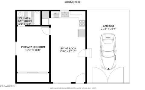 Floorplan - 115 S Stardust Ln, Apache Junction, AZ 85120 photo 1 of 1