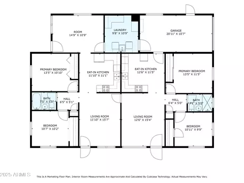 Floorplan - 911 E Alice Ave, Phoenix, AZ 85020 photo 3 of 4