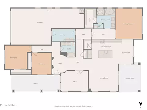 Floorplan - 3824 S Honeysuckle --, Mesa, AZ 85212 photo 2 of 2