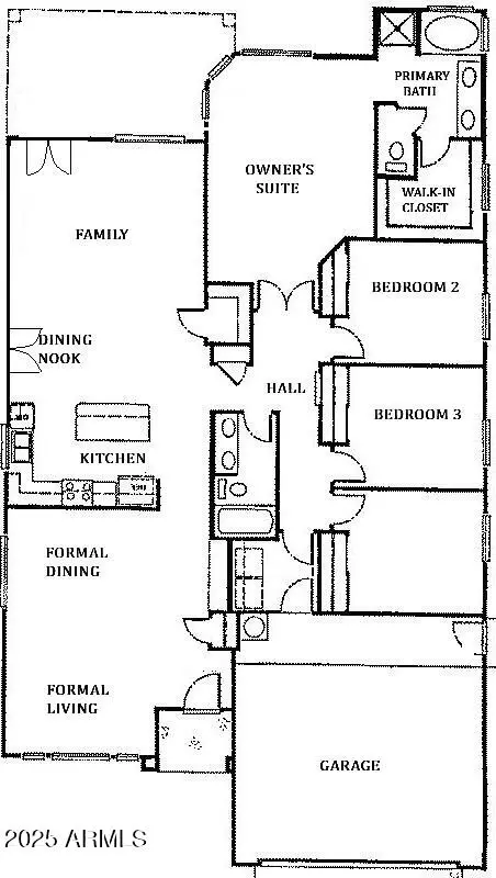 Floorplan - 1033 E Mountain Vista Dr, Phoenix, AZ 85048 photo 2 of 2