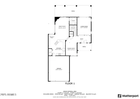 Floorplan - 15846 S 33rd Pl, Phoenix, AZ 85048 photo 1 of 4