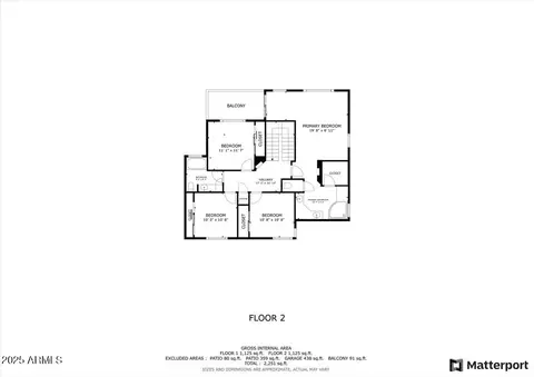 Floorplan - 15846 S 33rd Pl, Phoenix, AZ 85048 photo 4 of 4