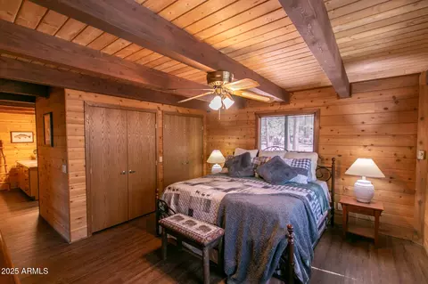 Bedroom - 3622 N Mistletoe Dr, Pine, AZ 85544 photo 2 of 10