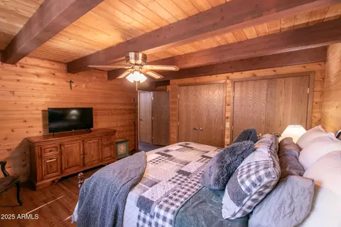 Bedroom - 3622 N Mistletoe Dr, Pine, AZ 85544 photo 3 of 10