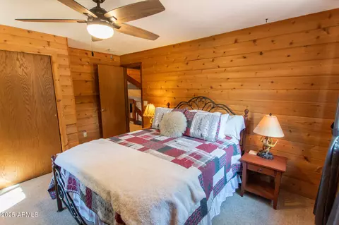 Bedroom - 3622 N Mistletoe Dr, Pine, AZ 85544 photo 7 of 10