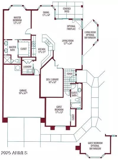 Floorplan - 4202 E Broadway Rd #40, Mesa, AZ 85206 photo 1 of 1