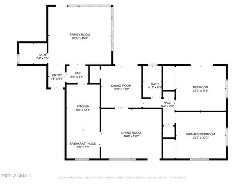 Floorplan - 2908 E Pinchot Ave, Phoenix, AZ 85016 photo 1 of 1