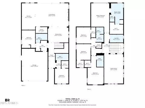 Floorplan - 3415 E Arabian Dr, Gilbert, AZ 85296 photo 2 of 3