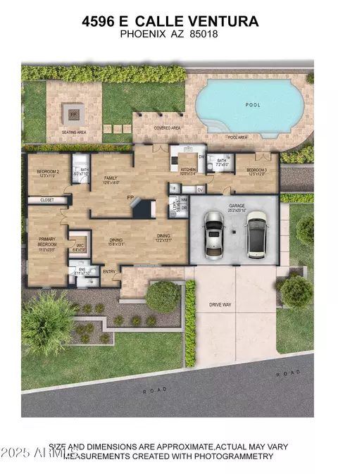 Floorplan - 4596 E Calle Ventura --, Phoenix, AZ 85018 photo 2 of 5