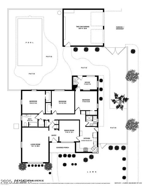 Floorplan - 502 W Windsor Ave, Phoenix, AZ 85003 photo 1 of 2