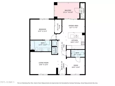Floorplan - 920 E Devonshire Ave #2005, Phoenix, AZ 85014 photo 1 of 2