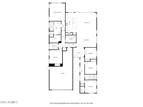 Floorplan - 8138 E Jacaranda St, Mesa, AZ 85207 photo 1 of 1